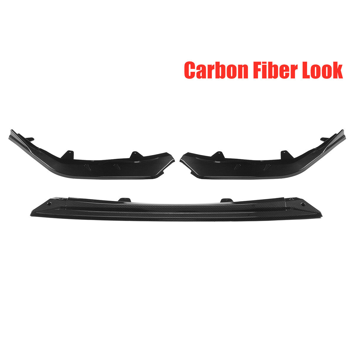 New Car Front Bumper Splitter Diffuser Lip Protector Spoiler Deflector Lips Guard For Toyota