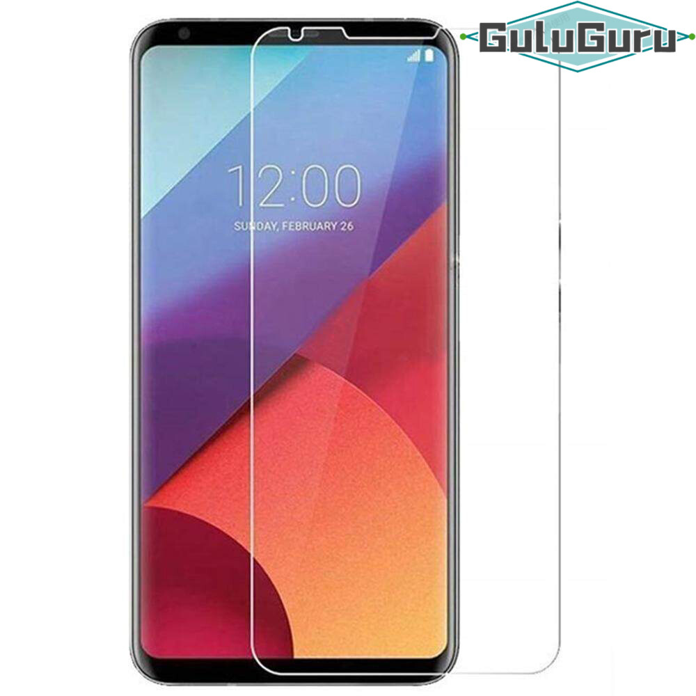 [2 Piece] FULL GLUE for LG V10 V20 V30 V40 V50 V34 V36 Thin S ThinQ Screen Protector Tempered Glass Film Ultra Thin Guard, 9H Hardness, 99.9% Light Transmission, Scratch Proof, Anti-burst, Bubble-Free, Easy Install