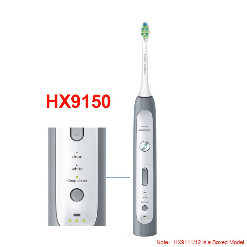 Philips Sonicare FlexCare Platinum HX9160 Electric Toothbrush Handle - 3 Speeds, Rechargeable, No Box