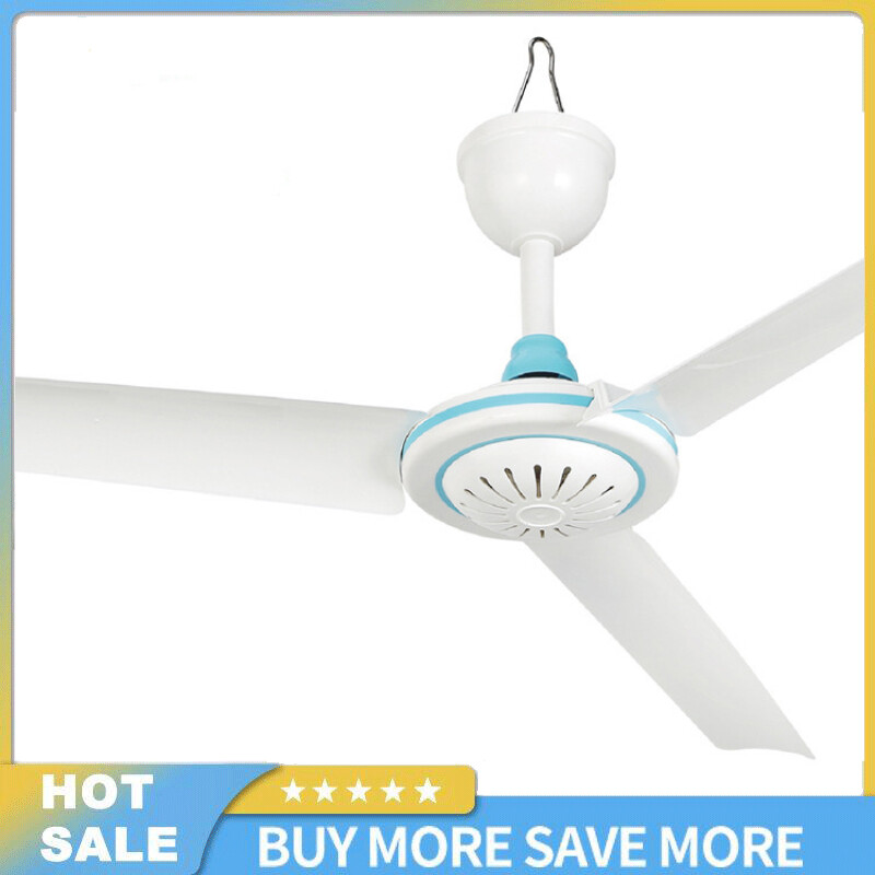 DC 12V Low-voltage Ceiling Hanging Fan Household Camping Electrical Fan