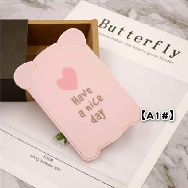 Gương Nhỏ Với Lược Gấp Di Động Thu Gọn Tích Hợp Sinh Viên Di Động Phù Hợp Với Nữ Phiên Bản Hàn Quốc Của Gương Trang Điểm Nam