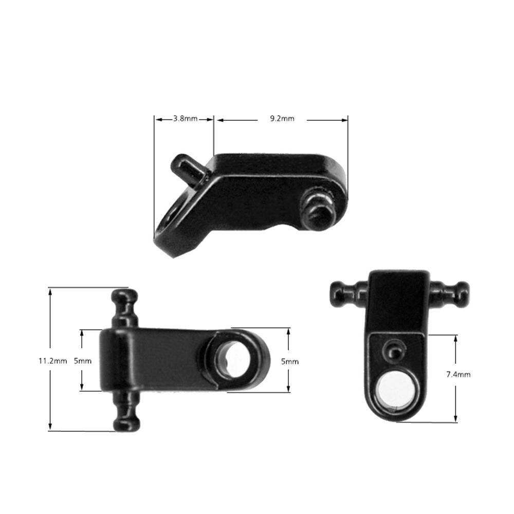 [ammoon]quà bí mật 2PCS Electric Guitar String Roller Retainer Guide Guitar Replacement Parts Accessories with Mounting Screws