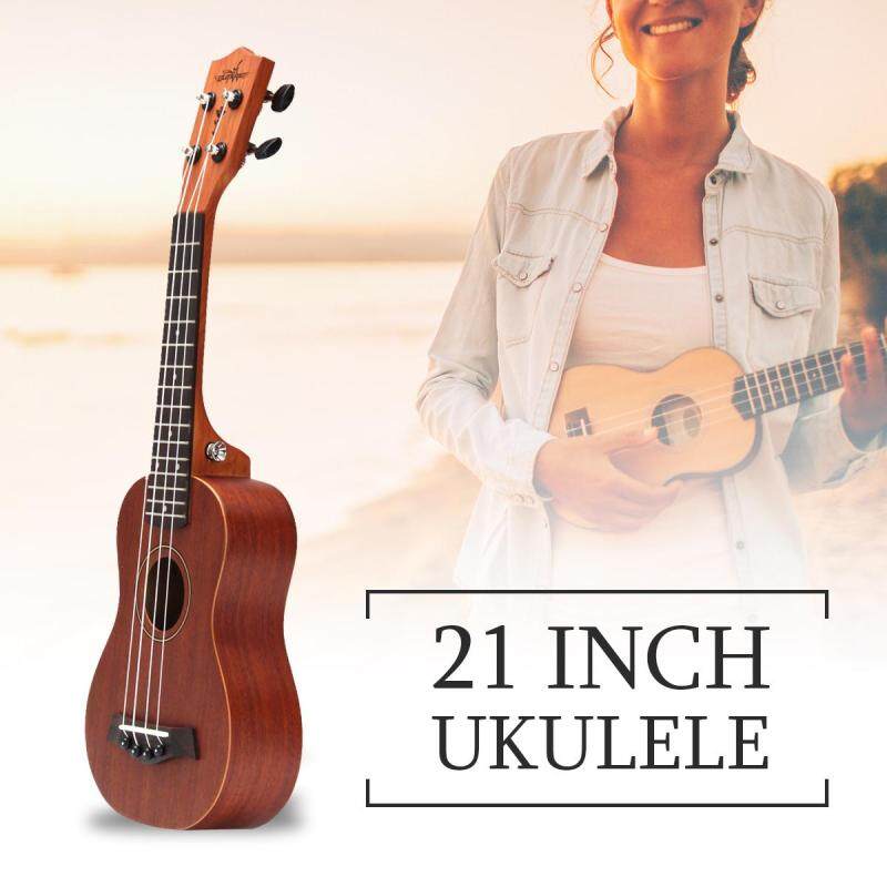 21 15 Frets 4 Strings Concert Ukulele Electric Acoustic Bass Guitar For Musical Stringed Instruments Lovers - Malaysia