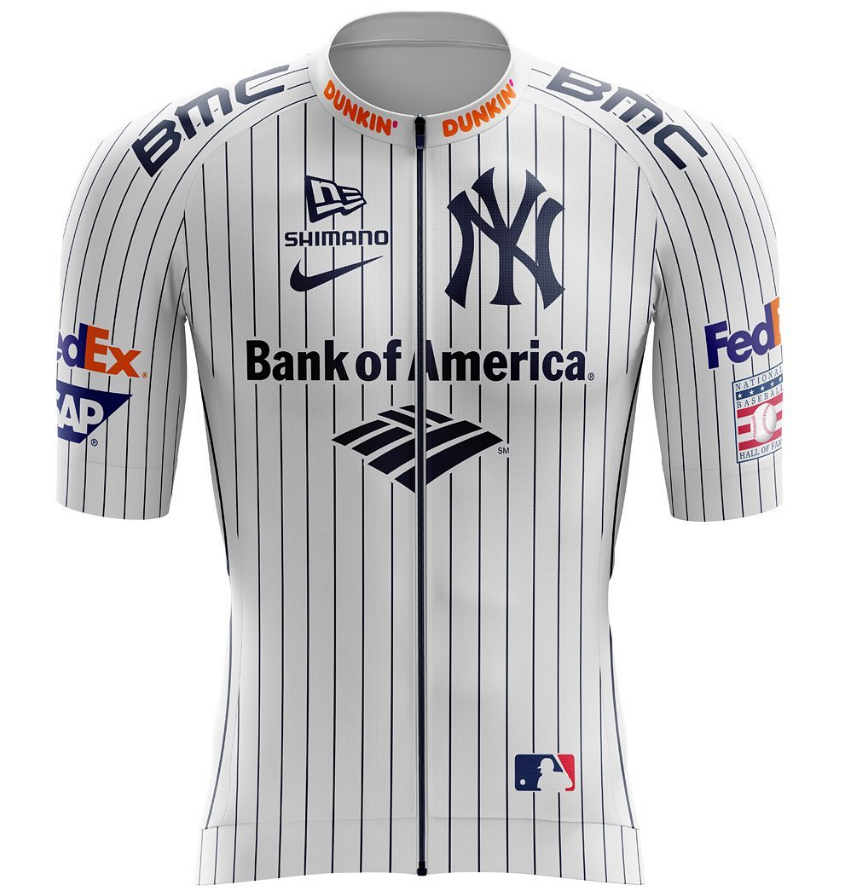 Cycling Jersey “Baseball Collection New York Yankees” Co-branded Style