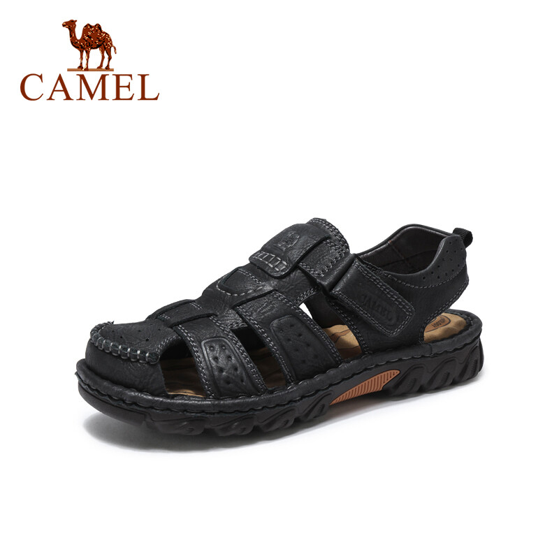 Cameljeans Men Sandals Summer Comfort Casual Lightweight Leather Shoes For Men