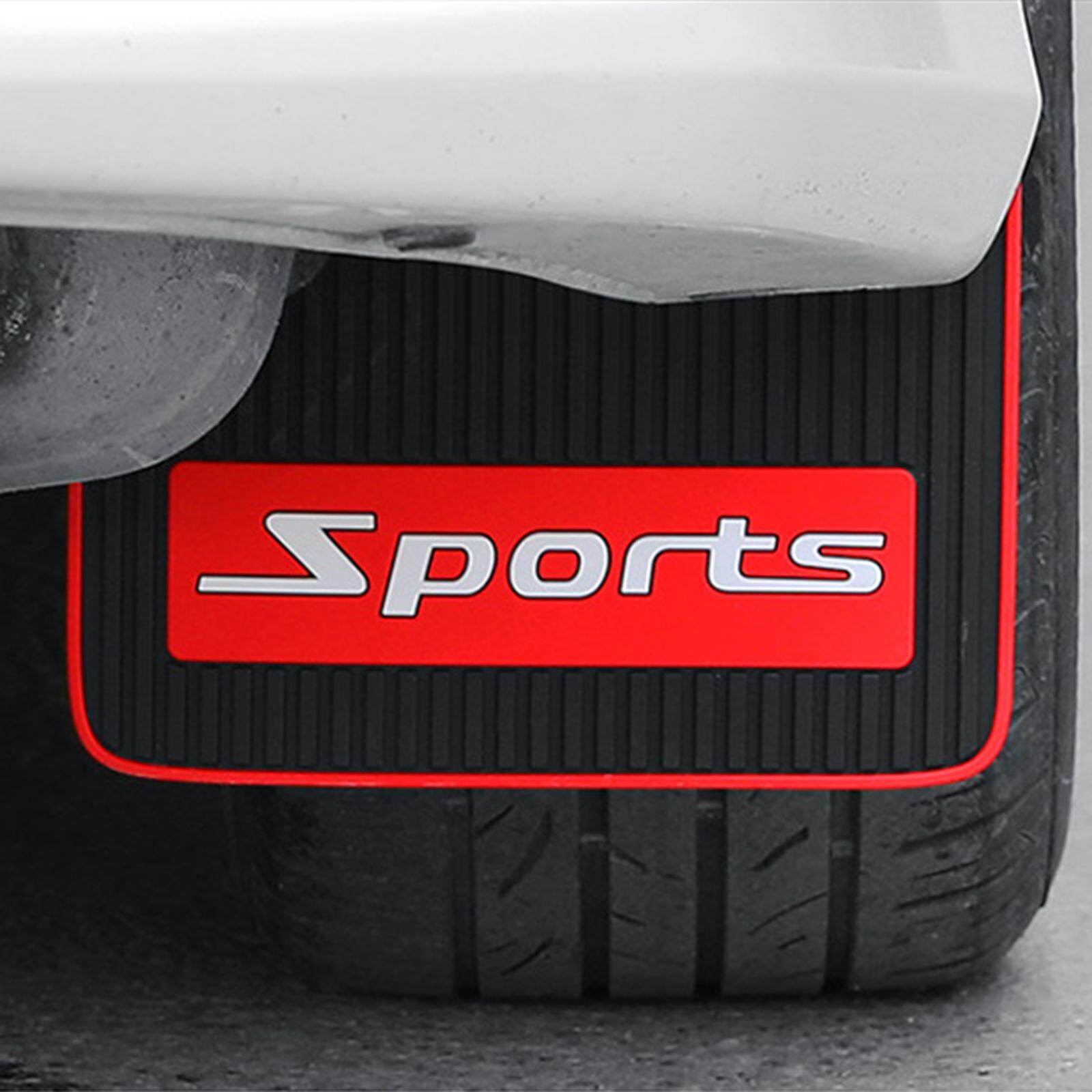 Blesiya Automotive Exterior Accessories Mud Flaps 4Pcs