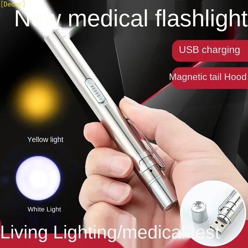 Emergency Medical Penlight Handy First Aid Work Inspection LED Flashlight ENT examination Pen