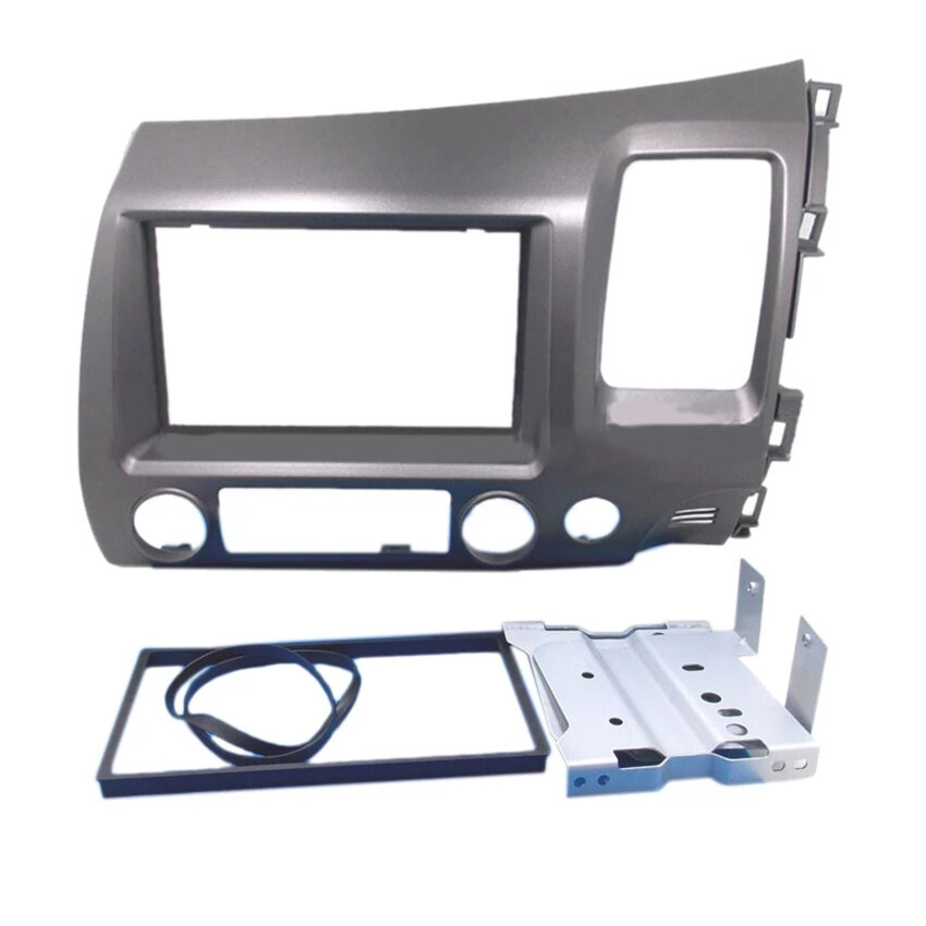7 ''DOUBLE Din รถ Dashboard Trim สำหรับ Honda Civic RHD 20072011