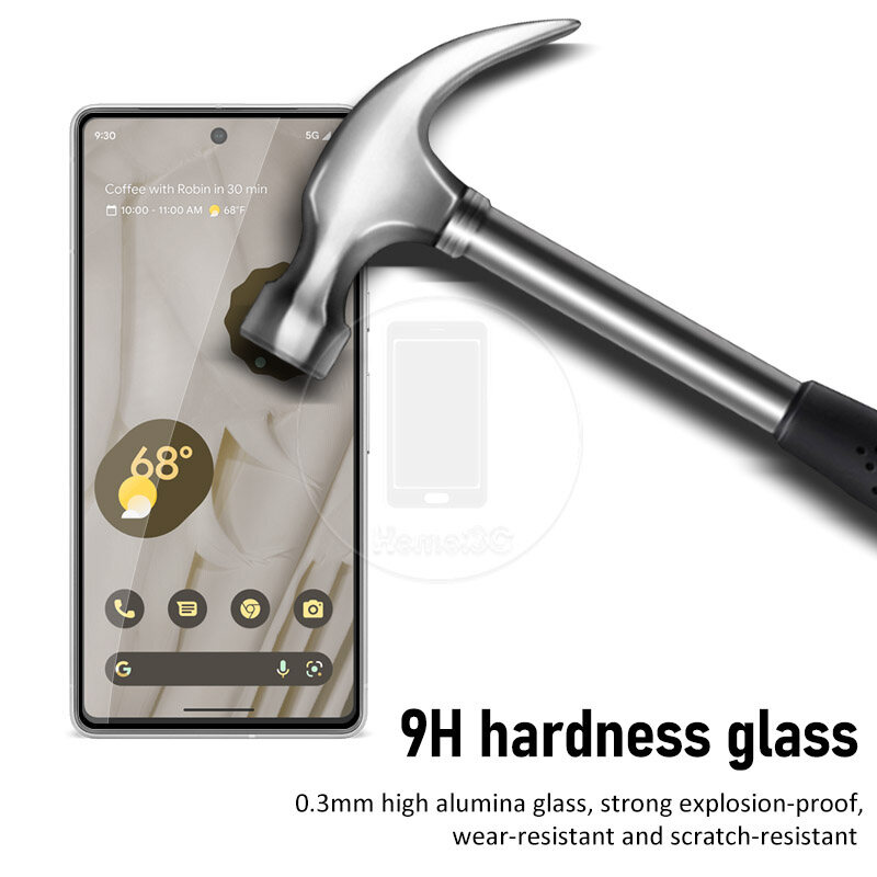 For Google Pixel 7 Pixel7 HD / Clear / Matte Full / Non-full Coverage Explosion-proof Tempered Glass Screen ProtectorTempered