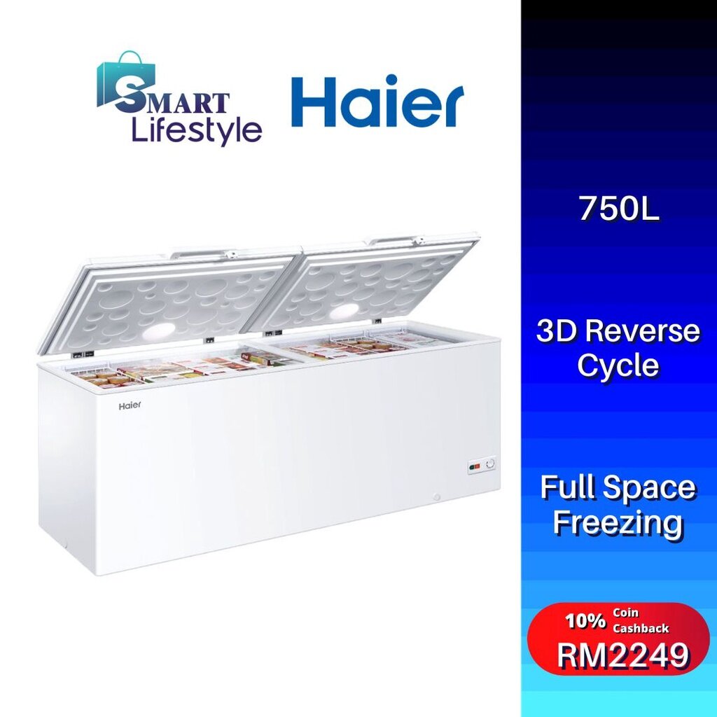 haier freezer 750l