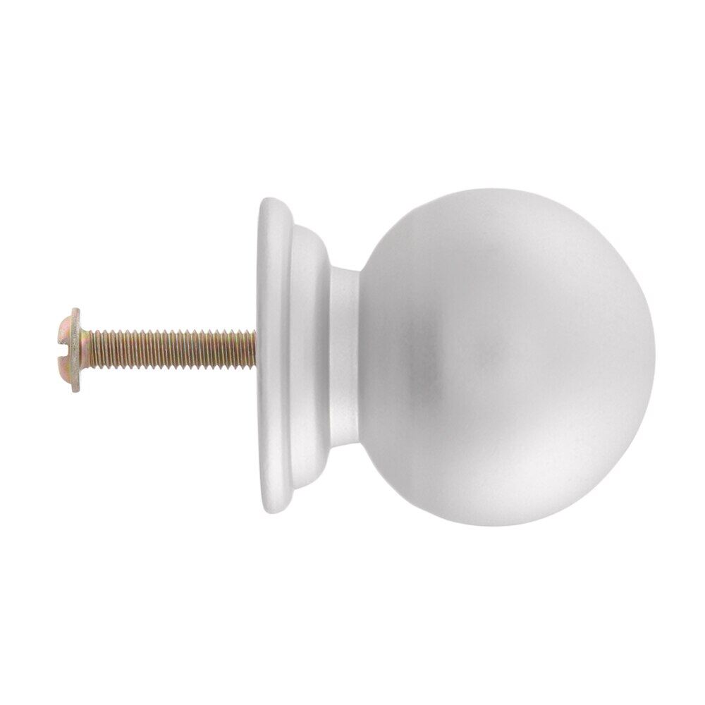 5Pcs Round Brass Dresser Knobs Kitchen Cupboard Drawer Pulls Cabinet Door Black Copper Handles Niture Hardware