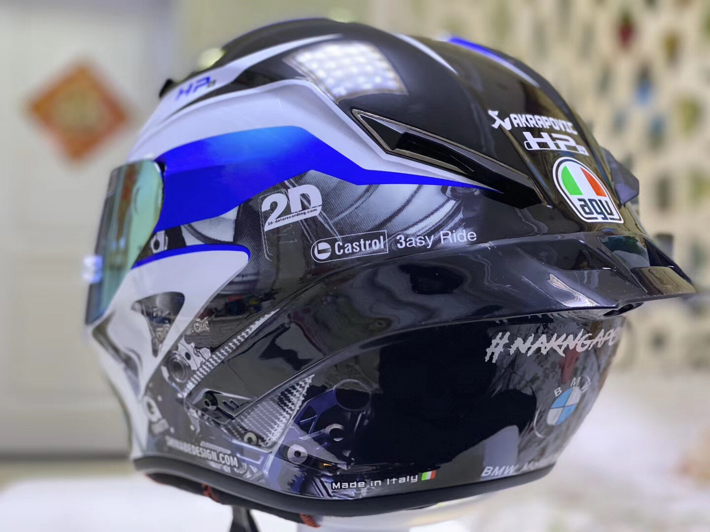 2021 ใหม่แฟชั่น Four Season หมวกกันน็อค AGV หมวกกันน็อก AGV Pista ...