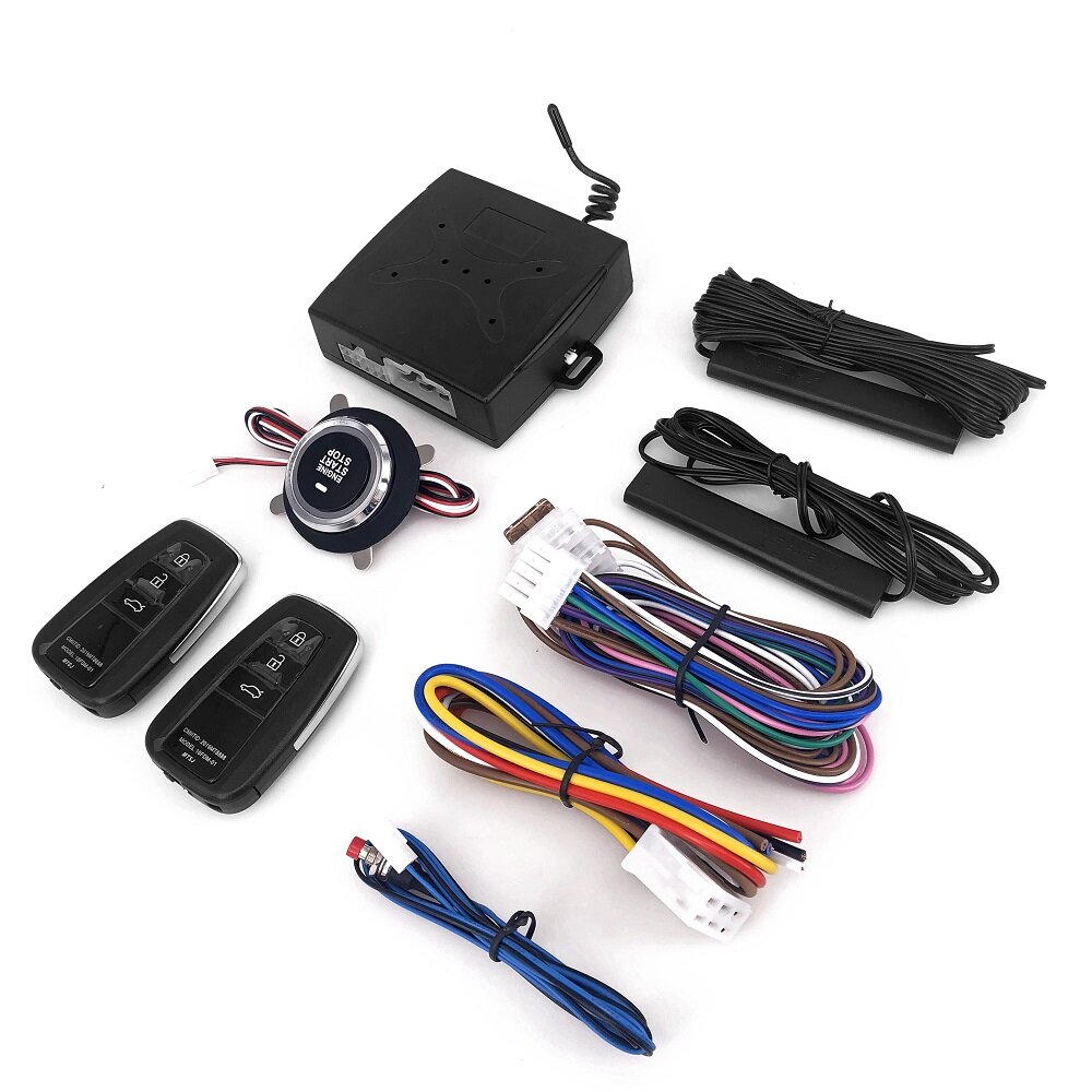 Manlubao SQ8807 Smart Carl alarm remote push start system keyless entry
