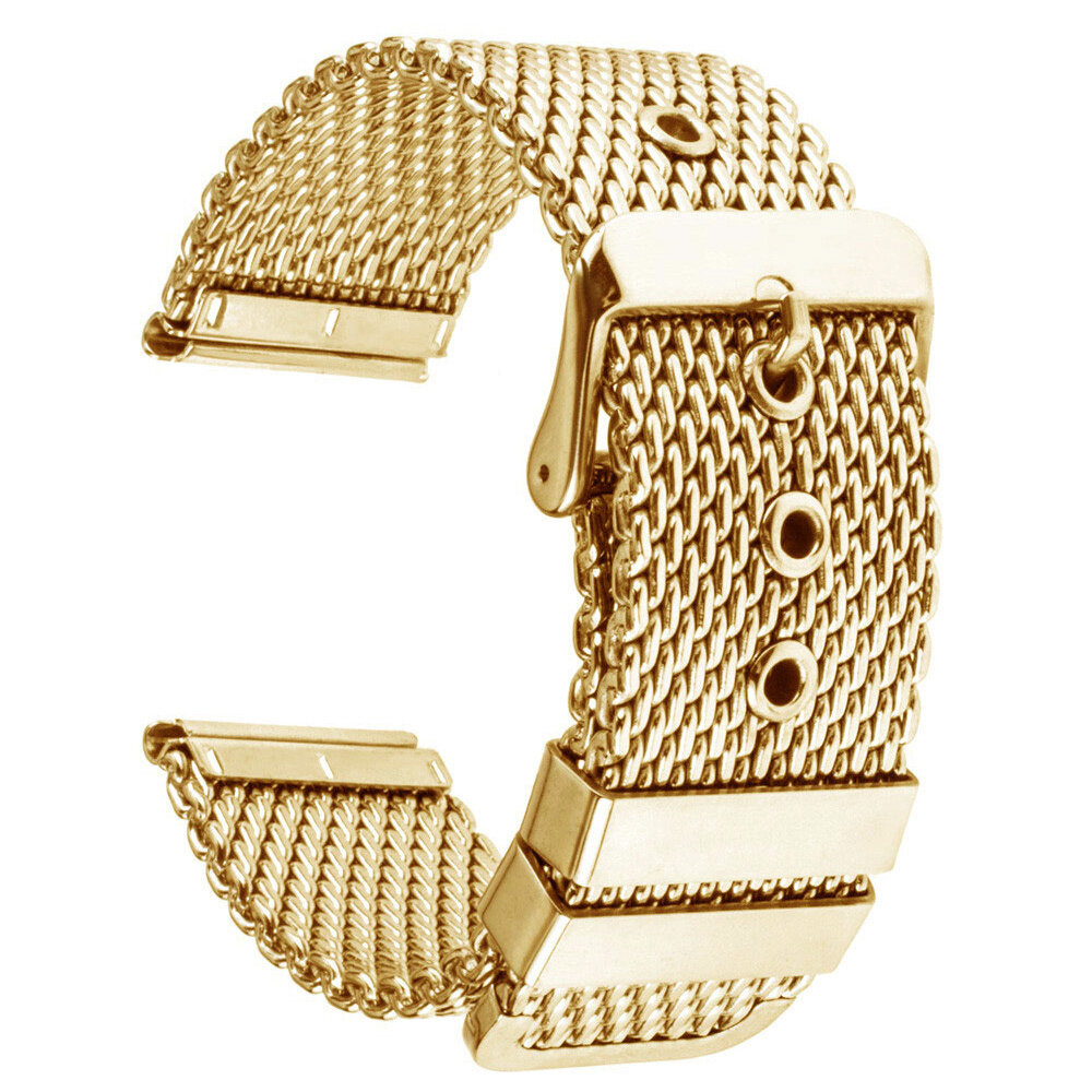 1.0 Mesh Stainless Steel Watch Strap Premium Mesh Milanese Loop Watch Band Stainless Steel Watch band Metal Watchbad Replacement Watchband Bracelet 18mm 20mm 22mm 24mm