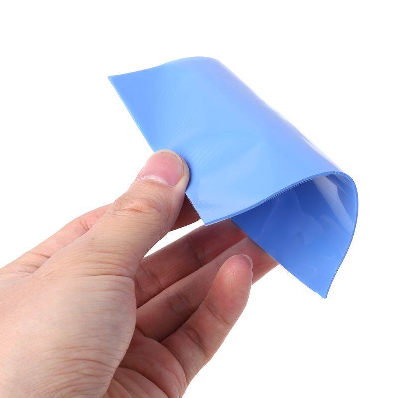 1 Tấm Đệm Nhiệt 100Mm X 100Mm X 1Mm, Tấm Silicon Tản Nhiệt Làm Mát Tản Nhiệt CPU GPU Cho Phụ Kiện Máy Tính PC