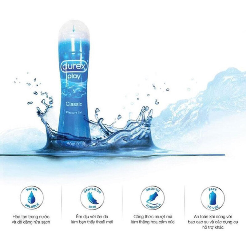 Gel bôi trơn Durex Play Classic 50ml