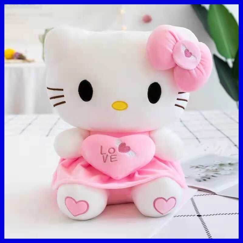 Hello Kitty Doll Plush Toys Cute Doll / Kurumi Melody Anak patung / 库洛米 ...