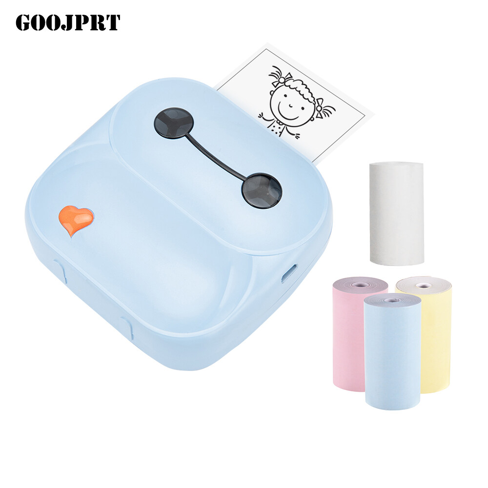 Máy In Nhiệt Bỏ Túi GOOJPRT, Máy In Nhiệt Mini Cầm Tay 203Dpi BT Sử Dụng