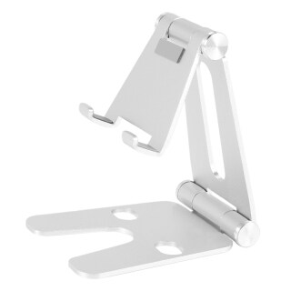 Rotatable Aluminum Alloy Tablet Holder For Ipad Air 1 2 Mini 1 2 3 4 Pro 9.7 10.5 12.9 Foldable Cell Phone Holder Stand thumbnail