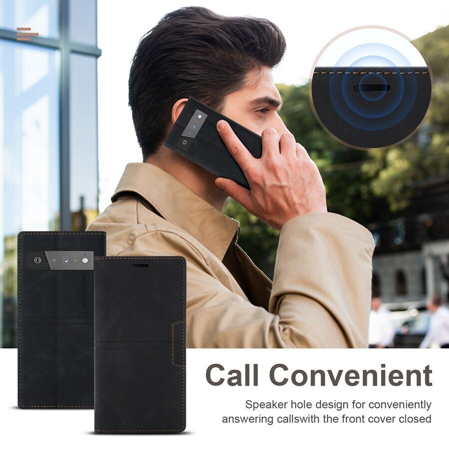 Wallet Magnetic Flip Leather Case For Google Pixel 7 Pro Pixel 6a Pixel 6 Pro Pixel 5 Pixel 5a 5G Pixel 5 XL Pixel 4a 5G Cover