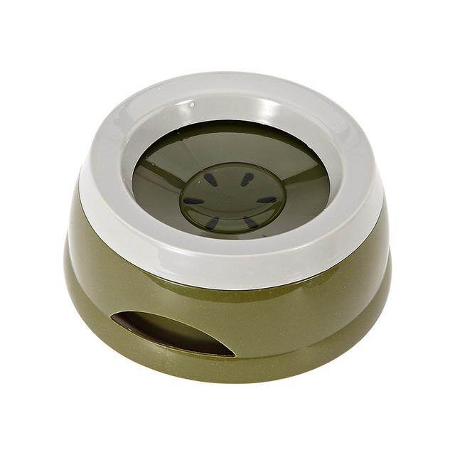 Pet Dog Bowls Floating Not Wetting Mouth Cat Bowl No Spill Drinking Water Feeder Plastic Portable Support Accessories