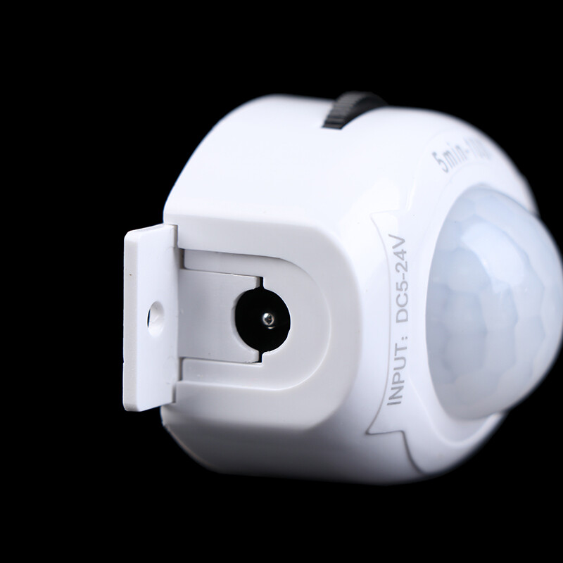 Zozo 【Flash Sale】Motion Sensor DC 5V 12V Light Switch Movement Detector Activated Timer Automatic