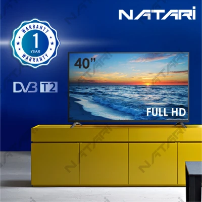 NATARI Digital LED TV 40 Inch Full HD (DVB-T2) Built-in MYTV
