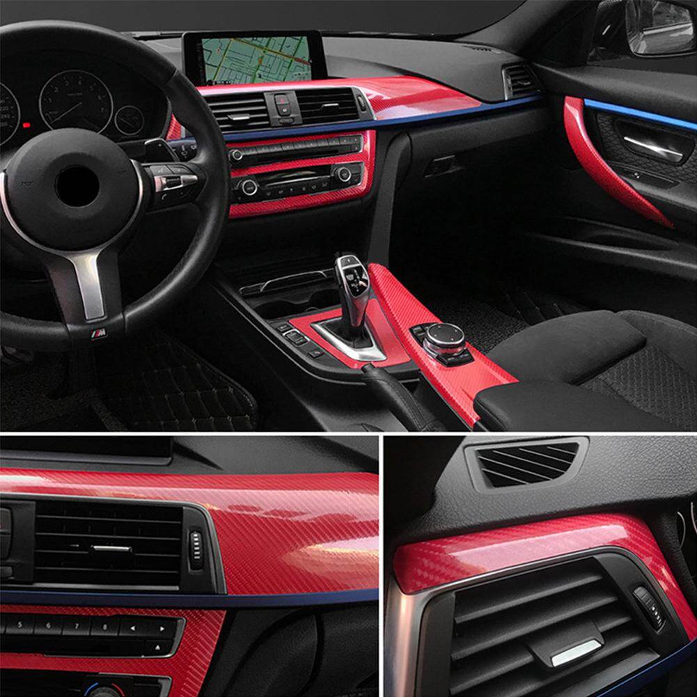 152cm 5D Carbon Fiber High Glossy Film Car Motorcycle Accessories Interior Decoration