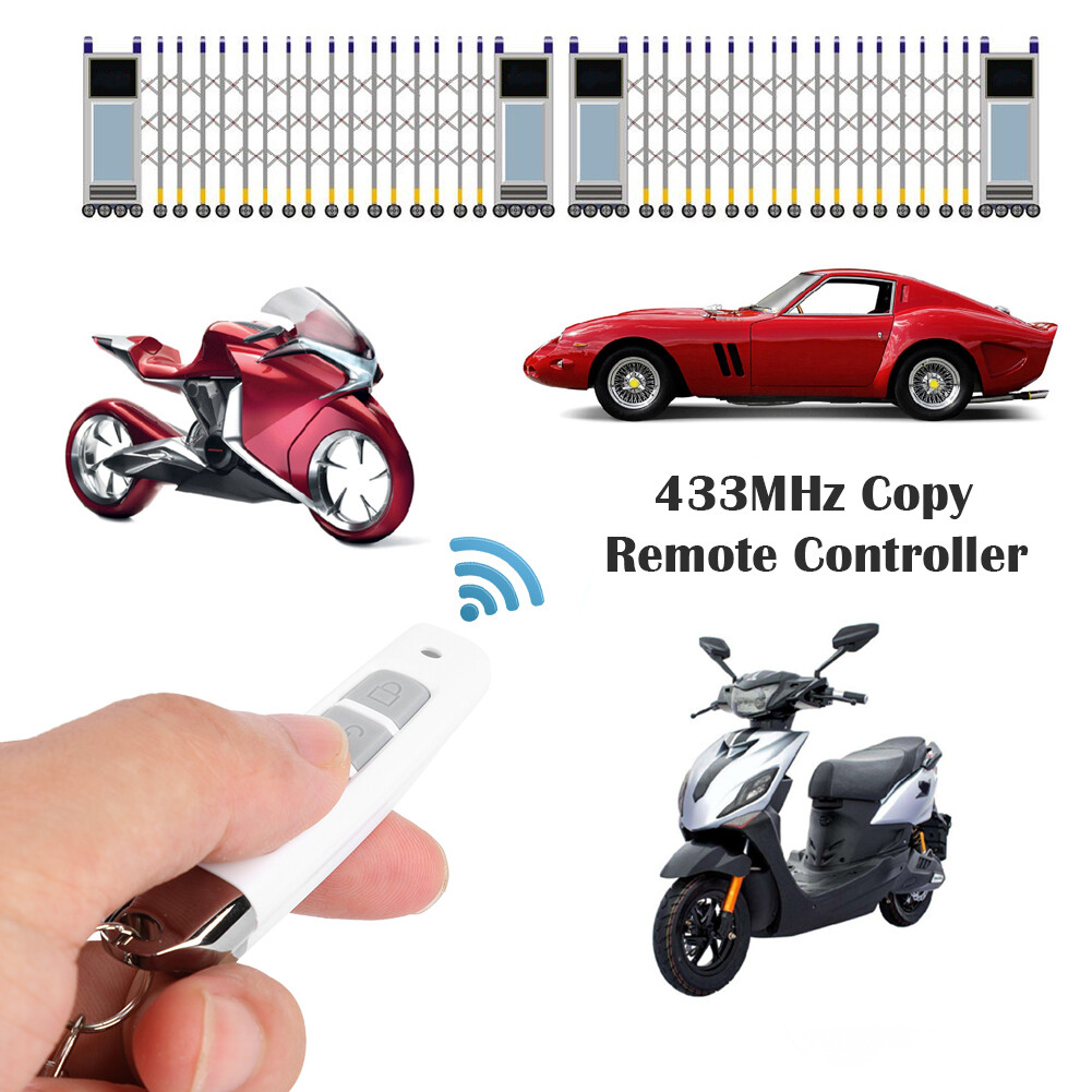 AK-1301A 315/433MHz Copy Remote Control 4 Keys Garage Gate Wireless Switch