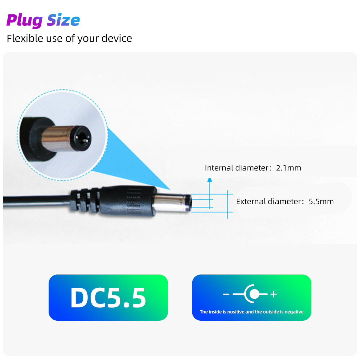 FONKEN Cáp Chuyển Đổi USB 5V Sang 9V/12V Cáp Kết Nối Bộ Định Tuyến Kết Nối Ngân Hàng Điện Cáp Tăng Cường Với Công Tắc Dây Tăng Cường Điện
