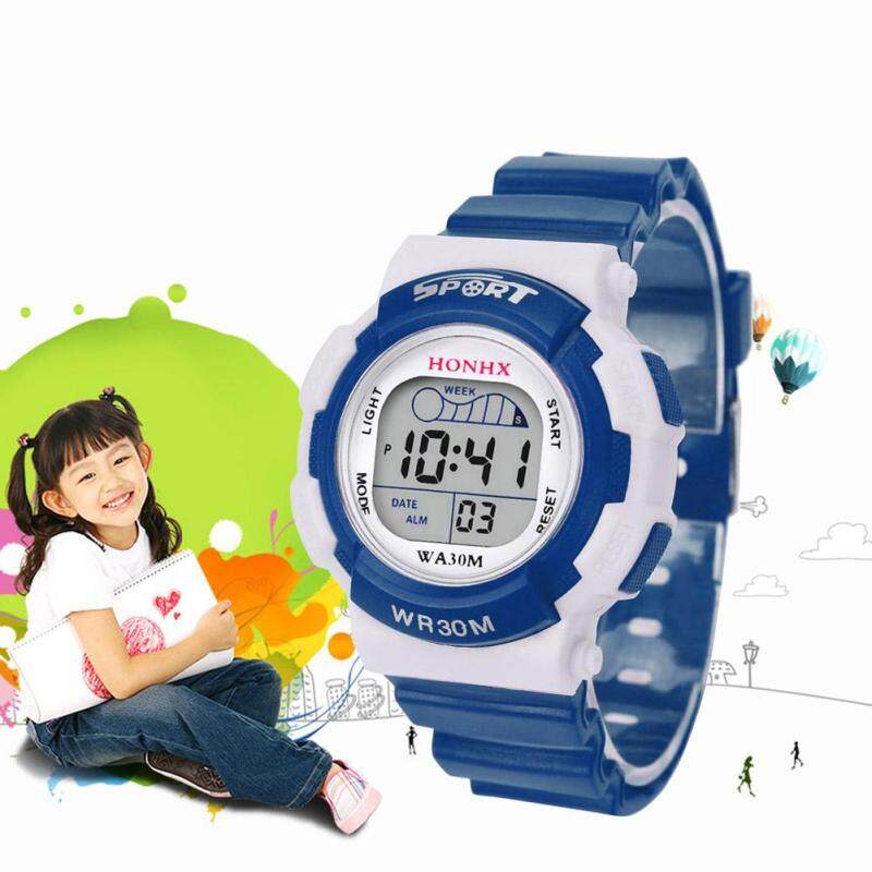 Nơi bán Jelishine Bé Trai Cho Trẻ Em Gái LED Kỹ Thuật Số Trường Thể Thao Chống Thấm Nước Báo Thức Đồng Hồ Đeo Tay