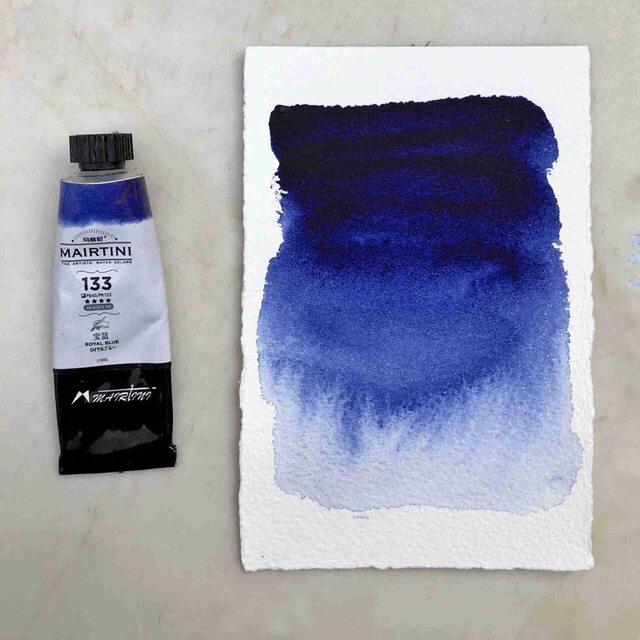 MAIRTINI 15ml Artist Blue Watercolor Paint Tube Professional Water Color For Painting Portable Tourism Sketching Landscape Figures Art Supplies