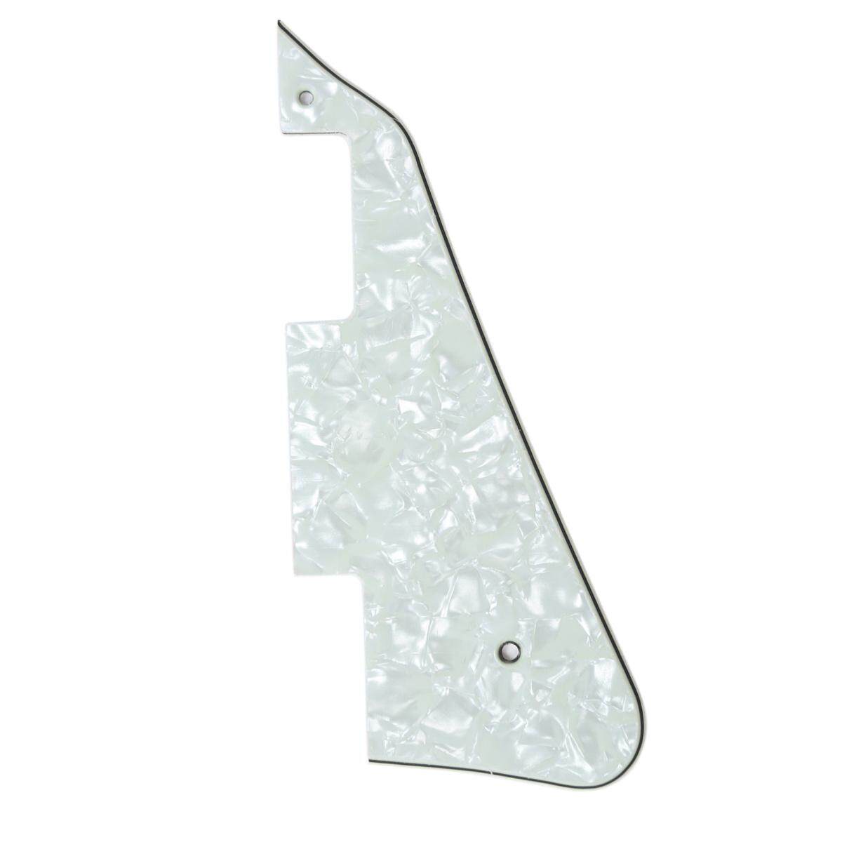 Musiclily Electric Guitar Pickguard for Gibson Les Paul Modern Style สี Mint Pearl