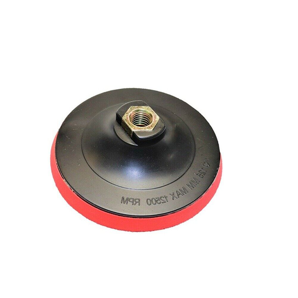 125mm Hook & Loop BACKING PAD for Sanding Discs Angle Grinder Drill Rubber Flat