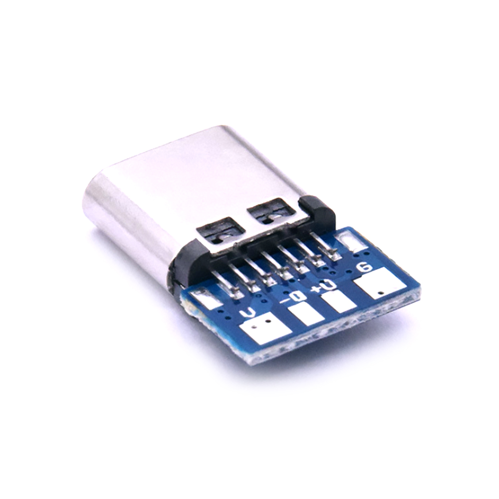 10 Cái Đầu Nối Micro USB 2.0 Loại C Ổ Cắm Cái 14 Chân Ổ Cắm Thông Qua Lỗ PCB 180 Dọc Lá Chắn, USB