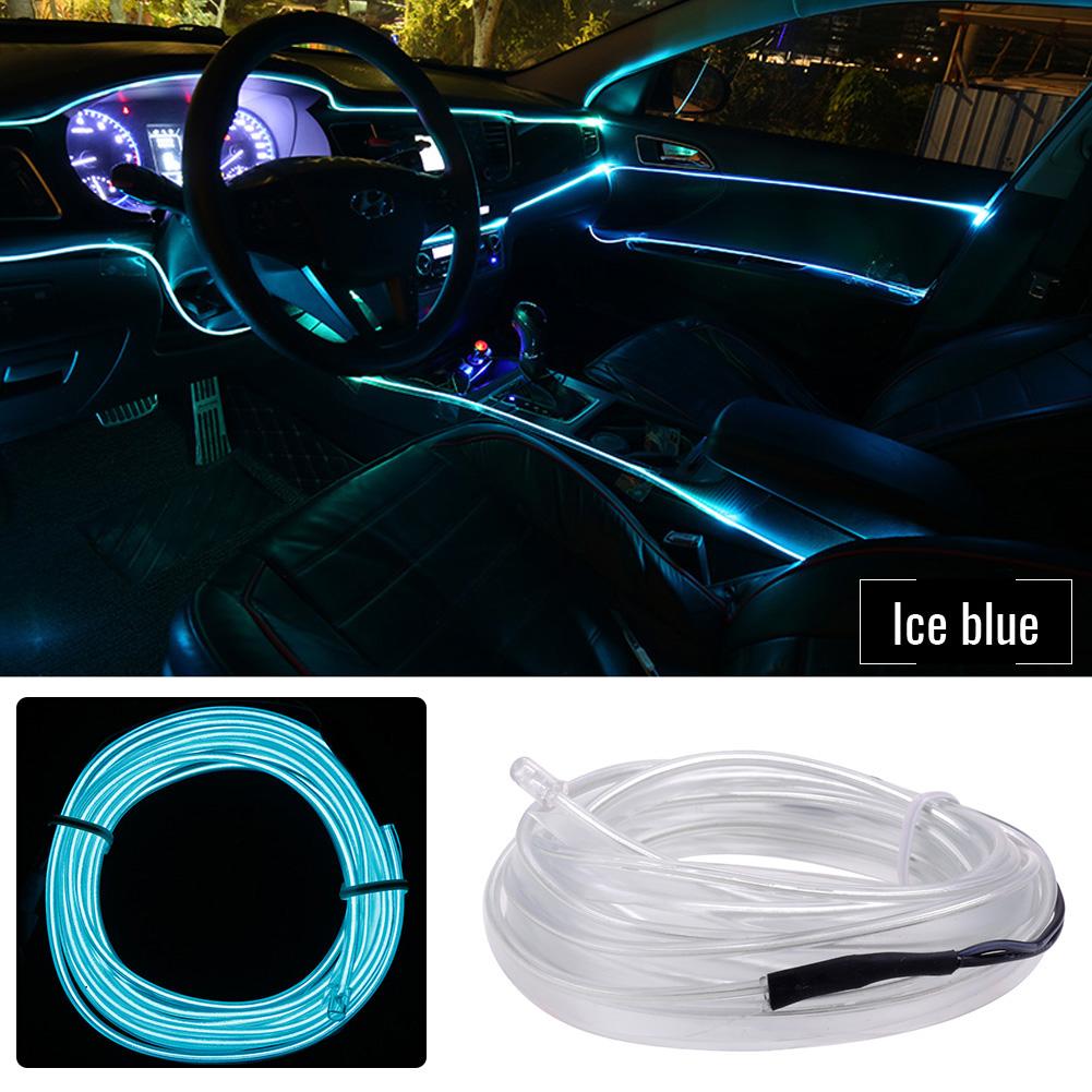 Janedream 1M 12V dẫn đèn xe ô tô đèn tự động trang trí nội thất tạo bầu không khí dây dải