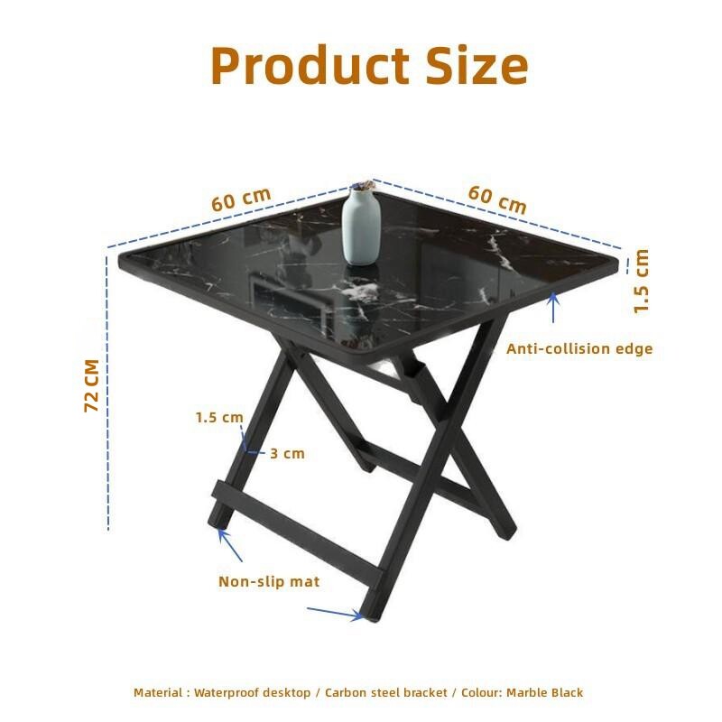 Johor Seller Folding Foldable Table Dining Dinner Desk Home House