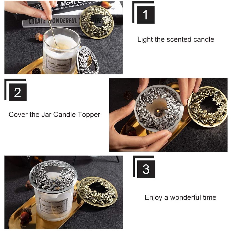 Candle Toppers For Jar Candlesnull