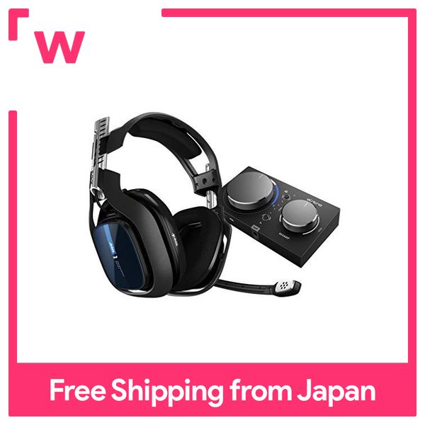 MixAmp Pro TR for PS4 - Black Setup A40 TR Headset + MixAmp Pro TR