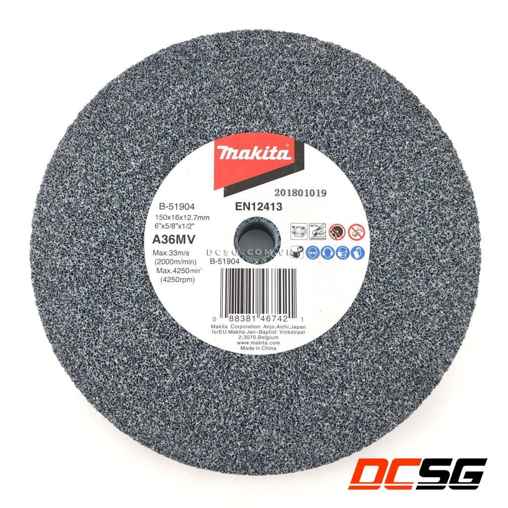 Đá mài 150x16x12.7mm Makita B-51904 (máy 2 đá)