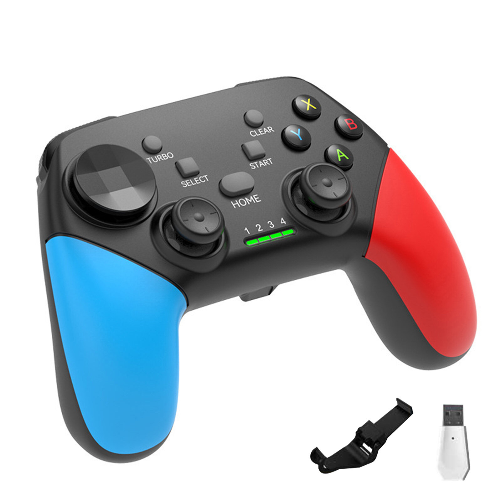 Bluetooth-compatible Wireless 2.4g Gamepad Joystick Controller Compatible For Switch Mobile Computer Steam Eating-chicken Pubg Tv