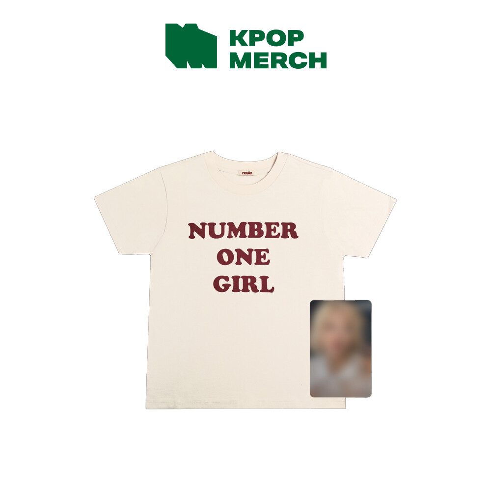 ROSÉ - [ ROSIE ] NUMBER ONE GIRL T-SHIRT | Lazada.co.th