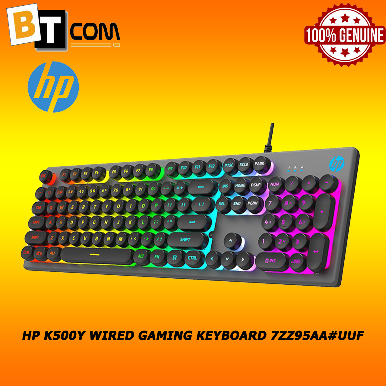 HP K500Y Wired Gaming Keyboard 7ZZ95AAUUF Lazada