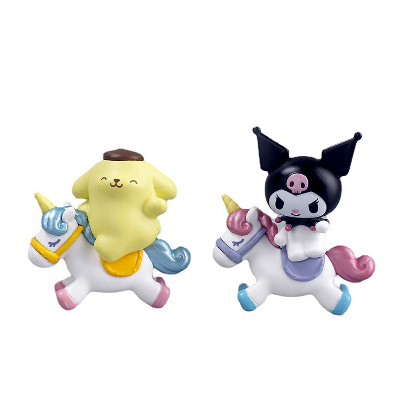 HS Sanrio hand-made gashapon doll cake decoration