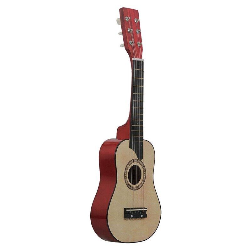 Đàn Guitar Acoustic Basswood 25 Inch 6 Dây Đàn Guitar Mini Nhỏ Có Dây Chọn Guitar Cho Trẻ Em Quà Tặng Cho Người Mới Bắt Đầu