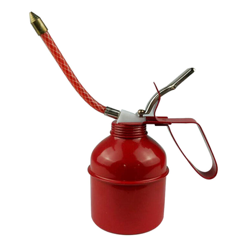 300/500ml High Pressure Pump 130mm Hose Oil Tank Oiler Lubricating Oil