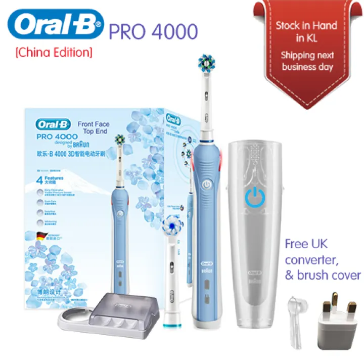 oral b pro 4000 cross action