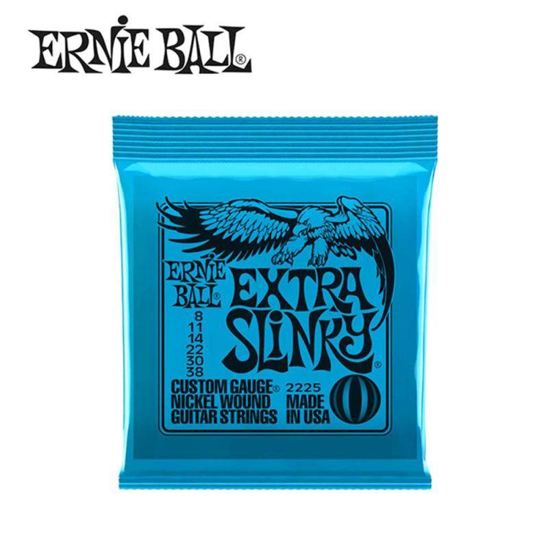 Ernie Ball 2225 Extra Slinky Nickel Wound Electric Guitar Strings 8-38 Malaysia