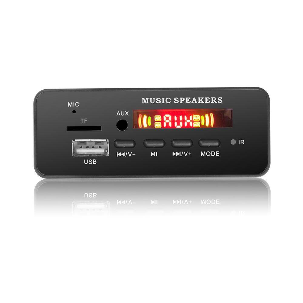 Mô-đun Bảng Giải Mã Bluetooth 5.0 Không Dây Máy Nghe Nhạc MP3 Thẻ TF USB 5-12V Đài FM AUX Ghi Âm Cuộc Gọi Rảnh Tay Với Điều Khiển Từ Xa