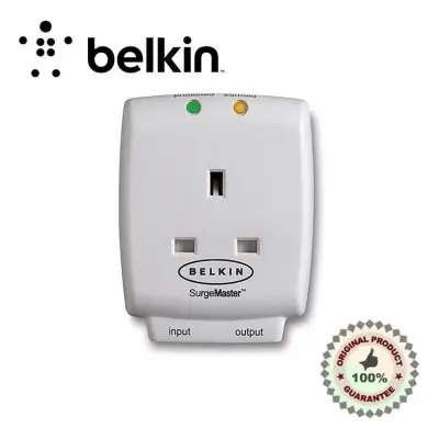 Belkin F9H110VSACW Single Socket Surge Protector